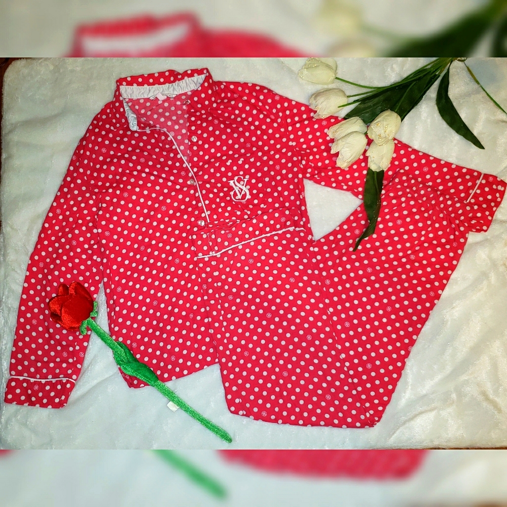 VS Polka Dot Pajama Set